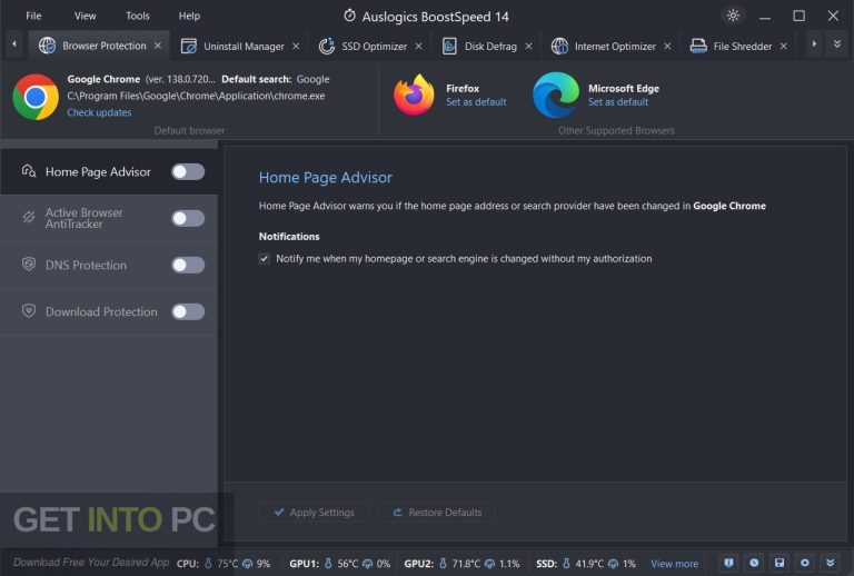 Auslogics BoostSpeed Getintopc