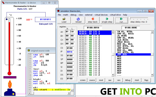 8086 Emulator Getintopc