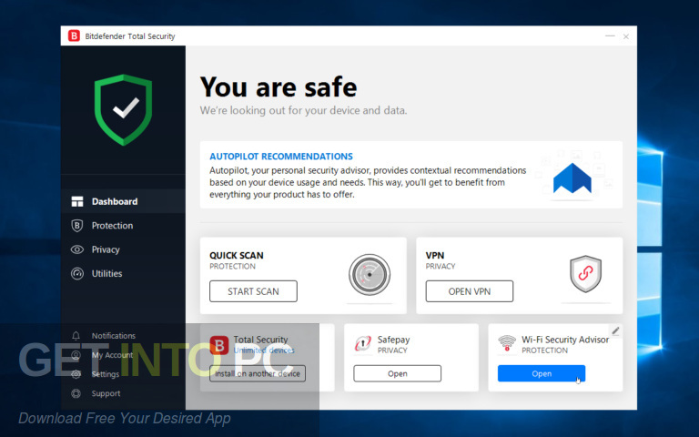 Bitdefender Total Security 2026 Getintopc