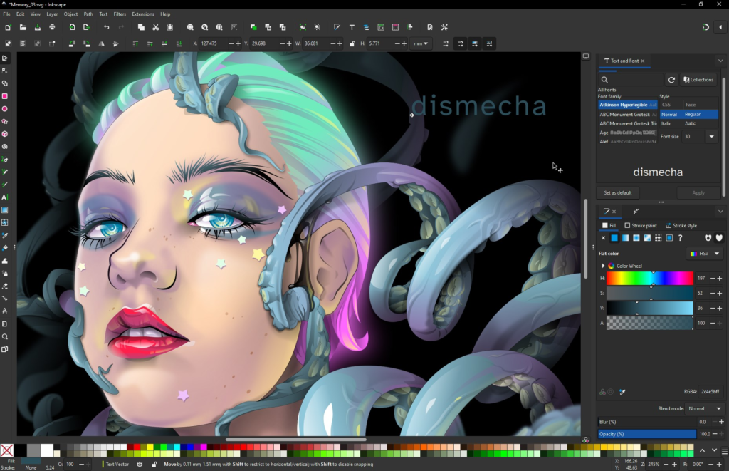 Inkscape Getintopc