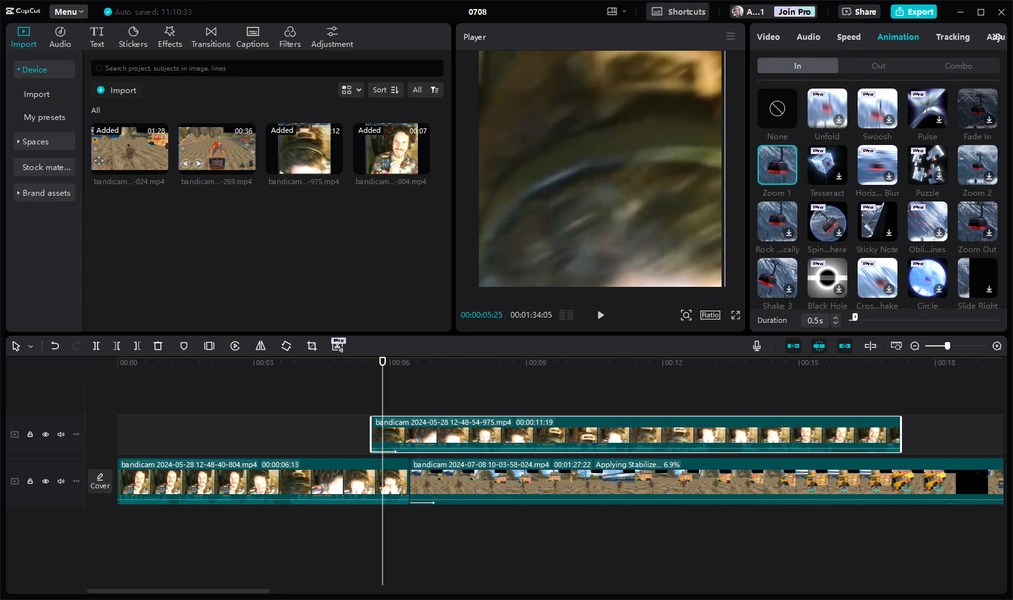 Getintopc CapCut Pro For PC